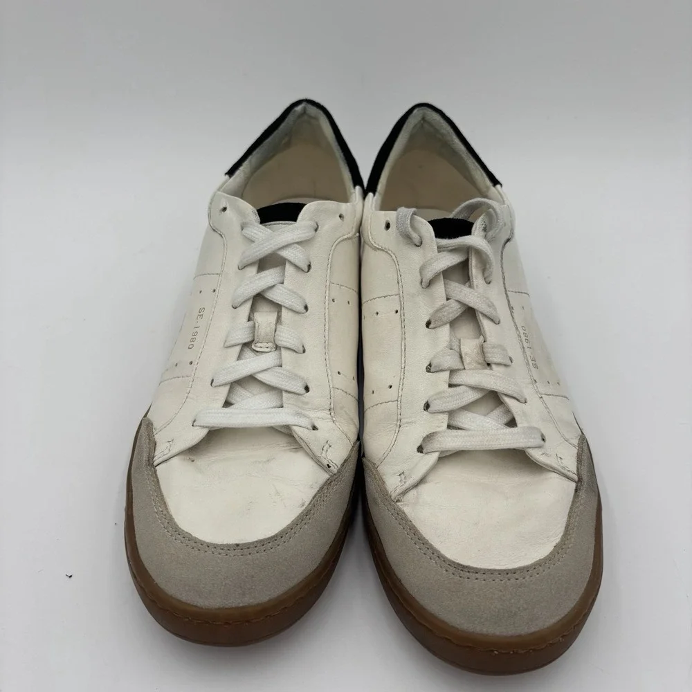 Sam Edelman Josi Sneakers Women's Size 8 White Leather Lace Up Shoes